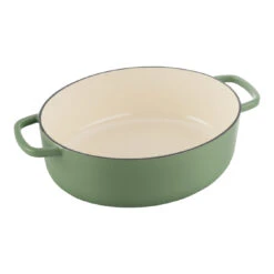 Ballarini Cocotte 37 Cm, Oval, Grün, Gusseisen -Zwilling Verkäufe 75003 571 0 000001066