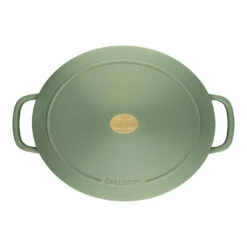 Ballarini Cocotte 33 Cm, Oval, Grün, Gusseisen 12 Ballarini Cocotte 33 Cm, Oval, Grün, Gusseisen -Zwilling Verkäufe 75003 572 0 000001301