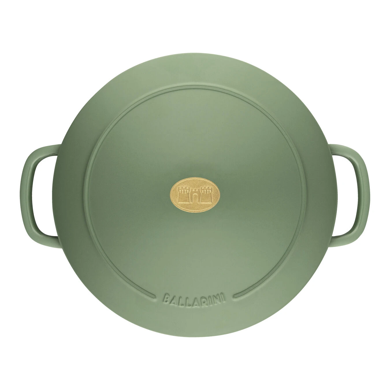 Ballarini Cocotte 28 Cm, Rund, Grün, Gusseisen 8 Ballarini Cocotte 28 Cm, Rund, Grün, Gusseisen – Bild 6