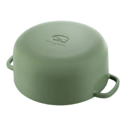 Ballarini Cocotte 24 Cm, Rund, Grün, Gusseisen -Zwilling Verkäufe 75003 578 0 000000958