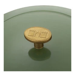 Ballarini Cocotte 24 Cm, Rund, Grün, Gusseisen -Zwilling Verkäufe 75003 578 0 000000960