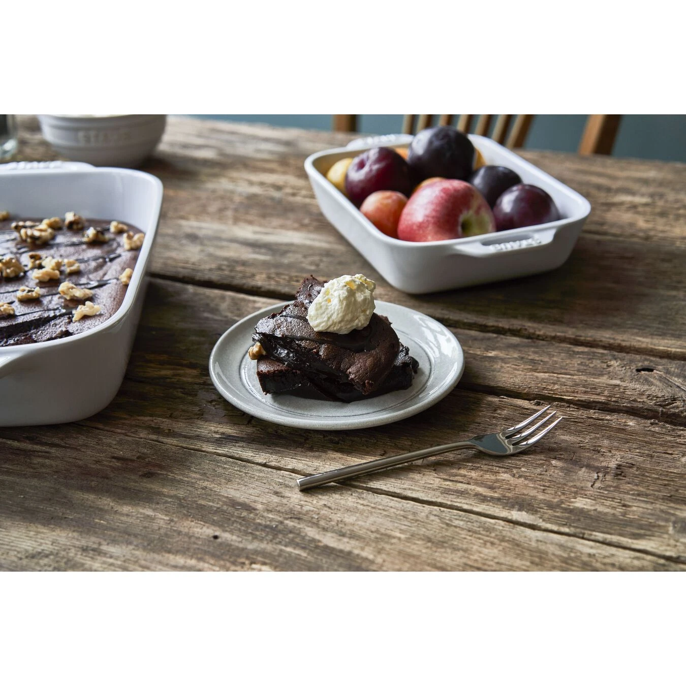 Staub Teller Flach 15 Cm, Keramik, Weisser Trüffel 6 Staub Teller Flach 15 Cm, Keramik, Weisser Trüffel – Bild 4