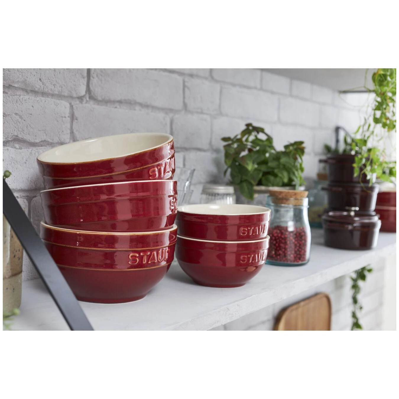 Staub Schüssel 12 Cm, Keramik, Antik-Kupfer 7 Staub Schüssel 12 Cm, Keramik, Antik-Kupfer – Bild 5