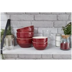 Staub Schüssel 14 Cm, Keramik, Antik-Kupfer 11 Staub Schüssel 14 Cm, Keramik, Antik-Kupfer -Zwilling Verkäufe 750032250