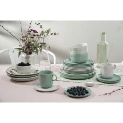 Staub Teller Flach 20 Cm, Keramik, Salbeigrün -Zwilling Verkäufe 750044108