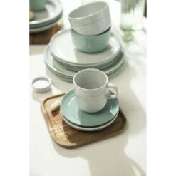 Staub Teller Flach 15 Cm, Keramik, Salbeigrün -Zwilling Verkäufe 750044303