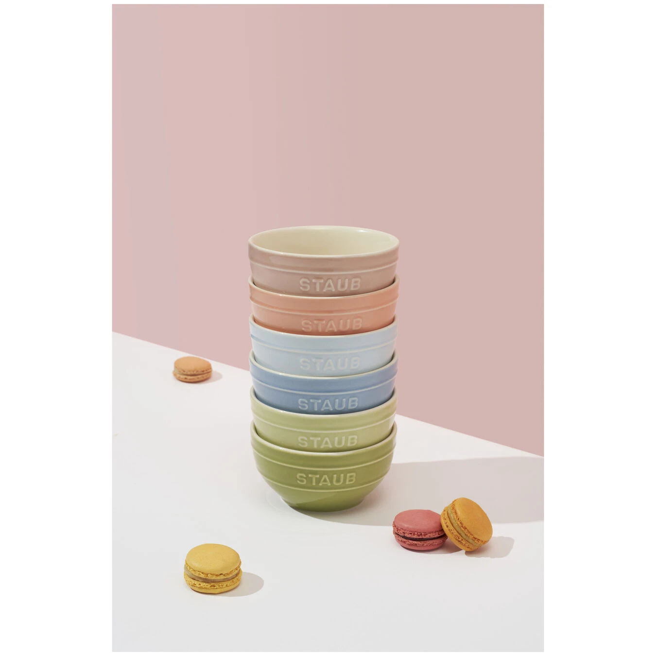 Staub Schüsselset Macaron 6-tlg 7 Staub Schüsselset Macaron 6-tlg – Bild 5