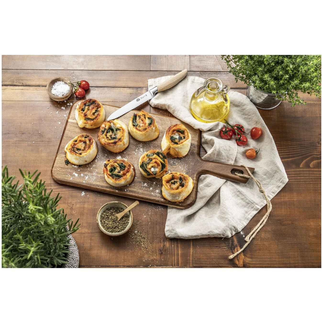 Ballarini Universalmesser 13 Cm, Wellenschliff 4 Ballarini Universalmesser 13 Cm, Wellenschliff – Bild 2