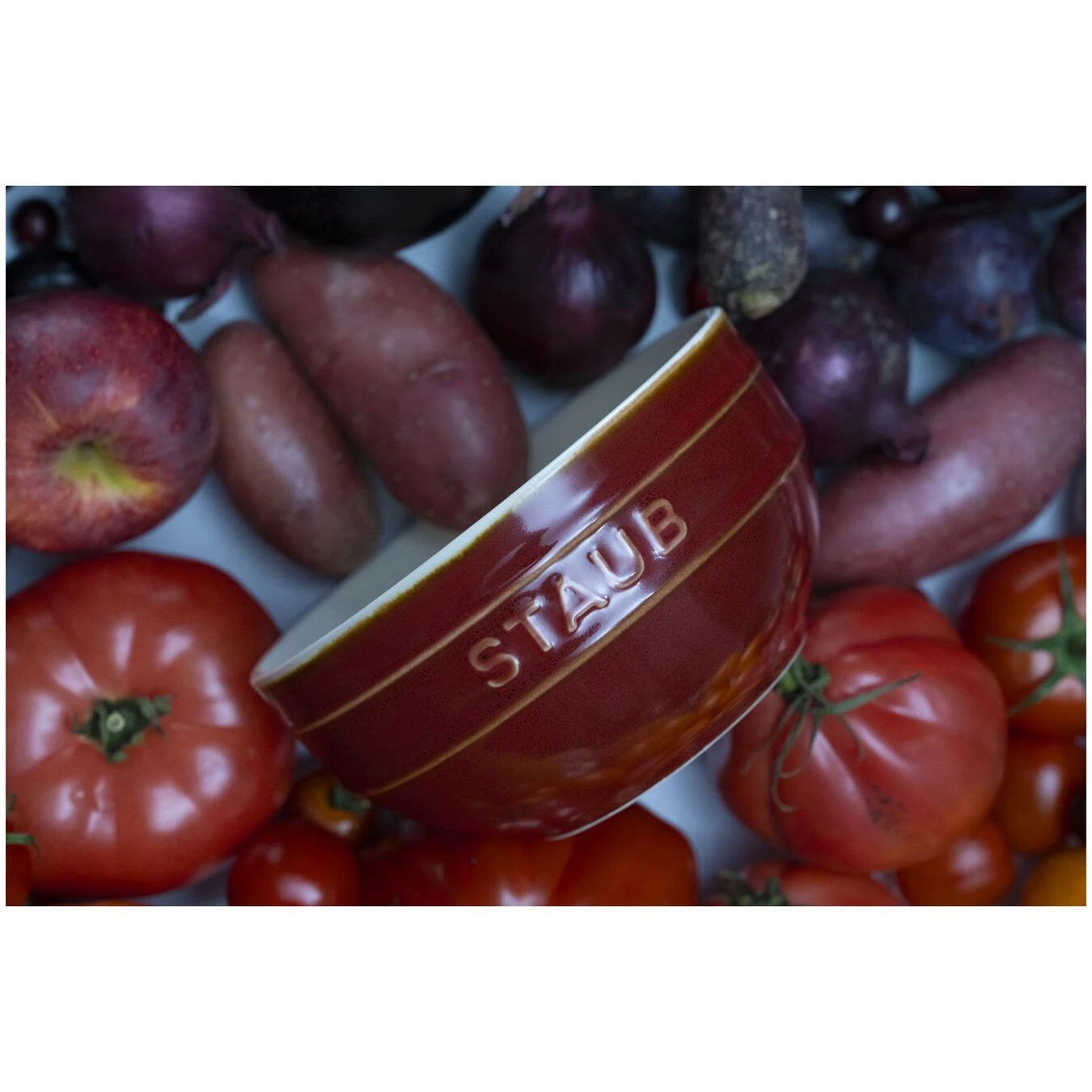 Staub Schüssel 14 Cm, Keramik, Antik-Kupfer 7 Staub Schüssel 14 Cm, Keramik, Antik-Kupfer – Bild 5