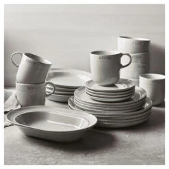 Staub Teller 25 Cm, Keramik, Weisser Trüffel -Zwilling Verkäufe 750050886