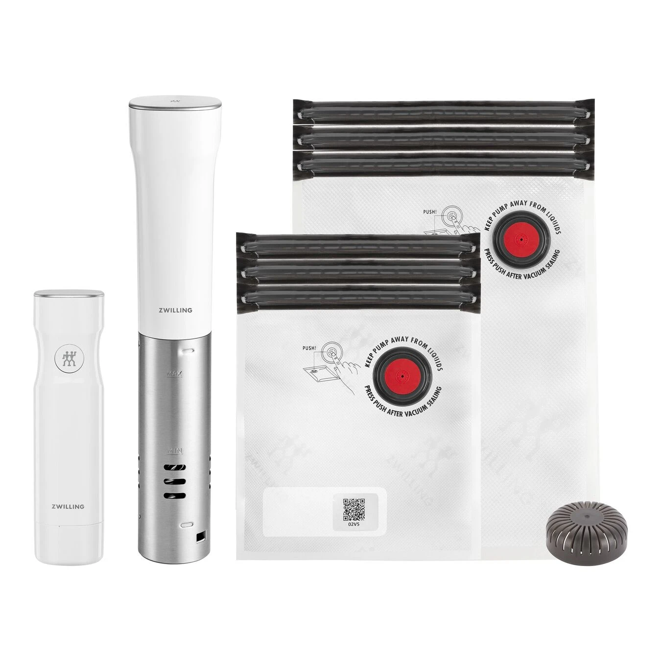 Zwilling Vakuum Starter Set Sous-vide, 8-tlg 3 Zwilling Vakuum Starter Set Sous-vide, 8-tlg
